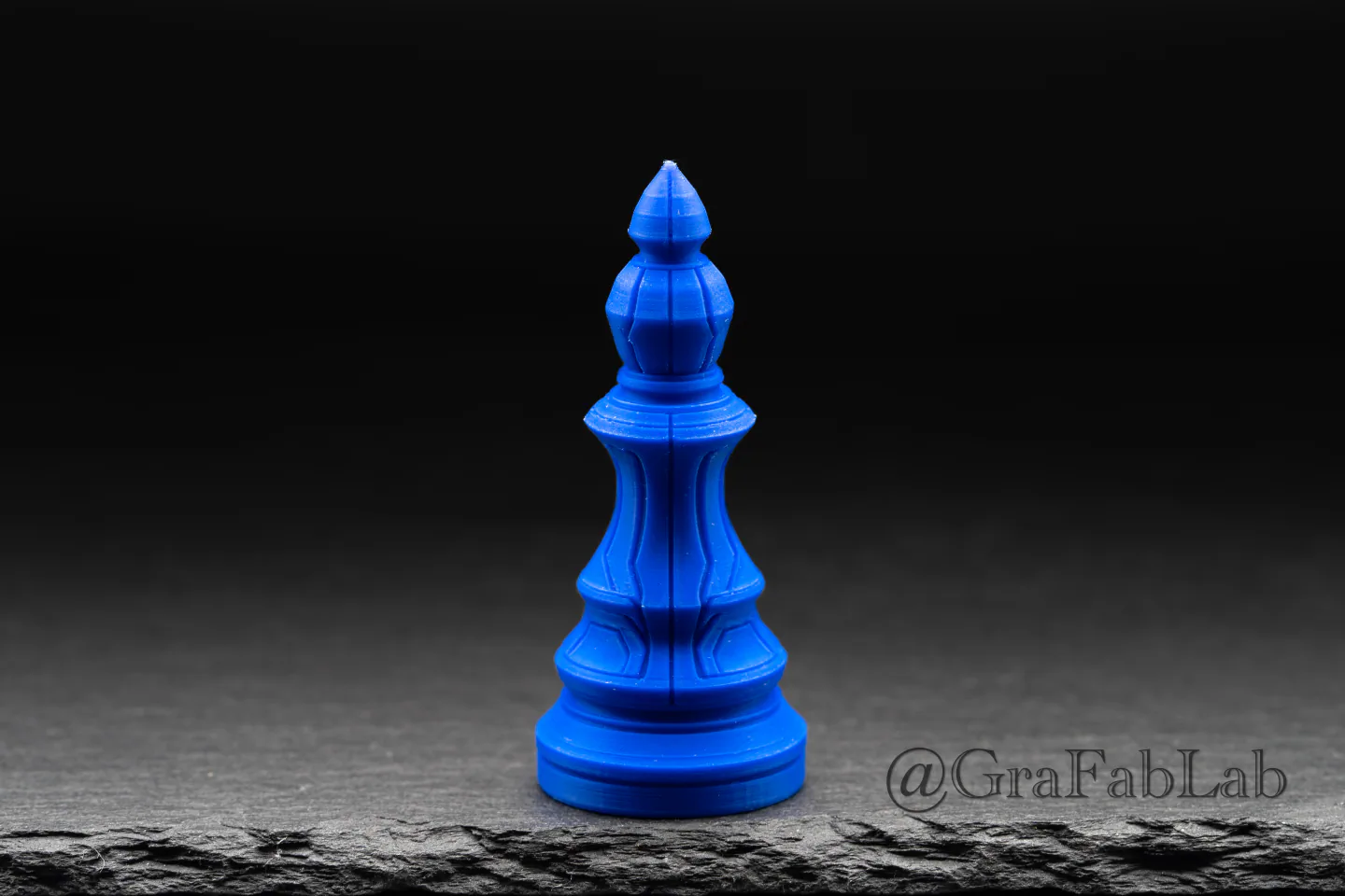 GraFabLab Chess 00 — Bishop — Detail view
