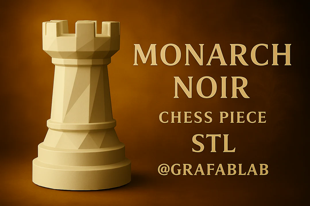 GraFabLab Chess 01 — Rook