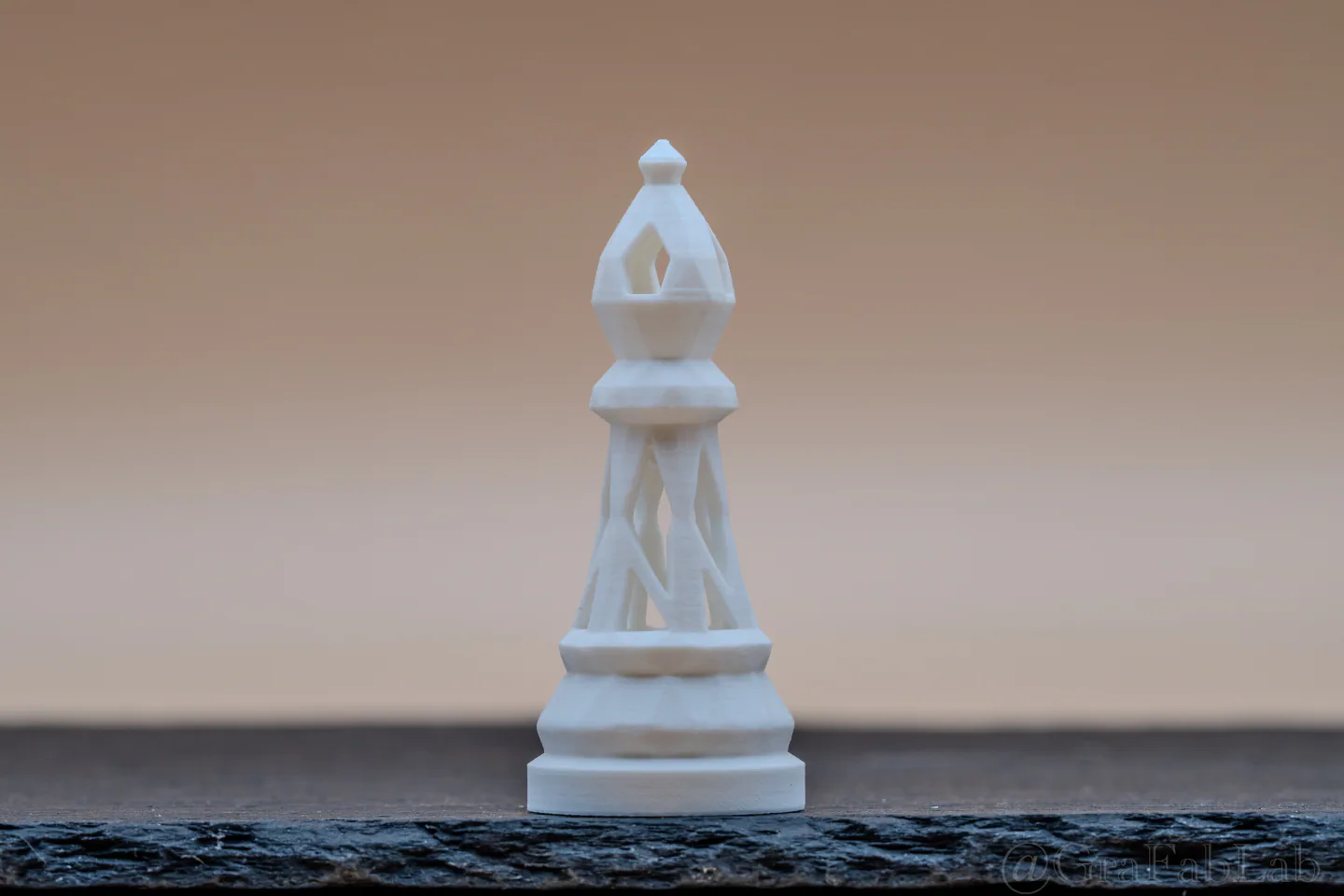 GraFabLab Chess 02 — Bishop — Detail view