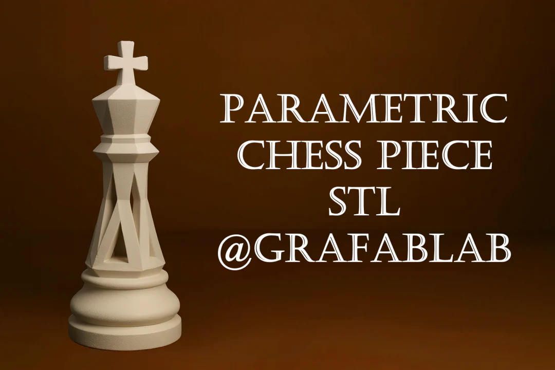 GraFabLab Chess 02 — King