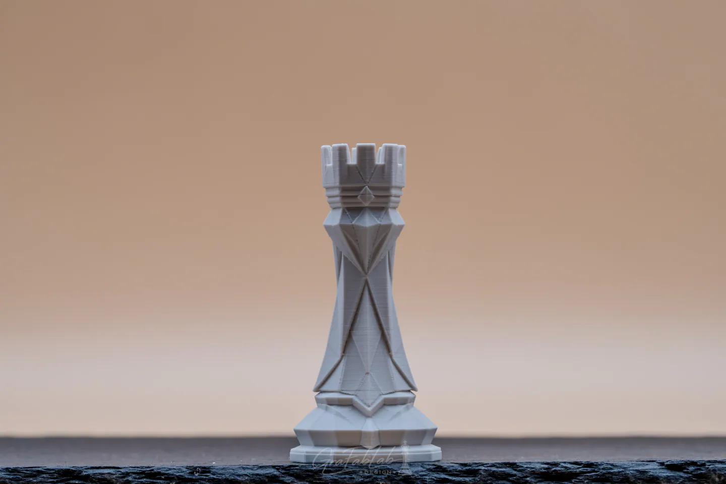 GraFabLab Chess 03 — Rook — Photo A