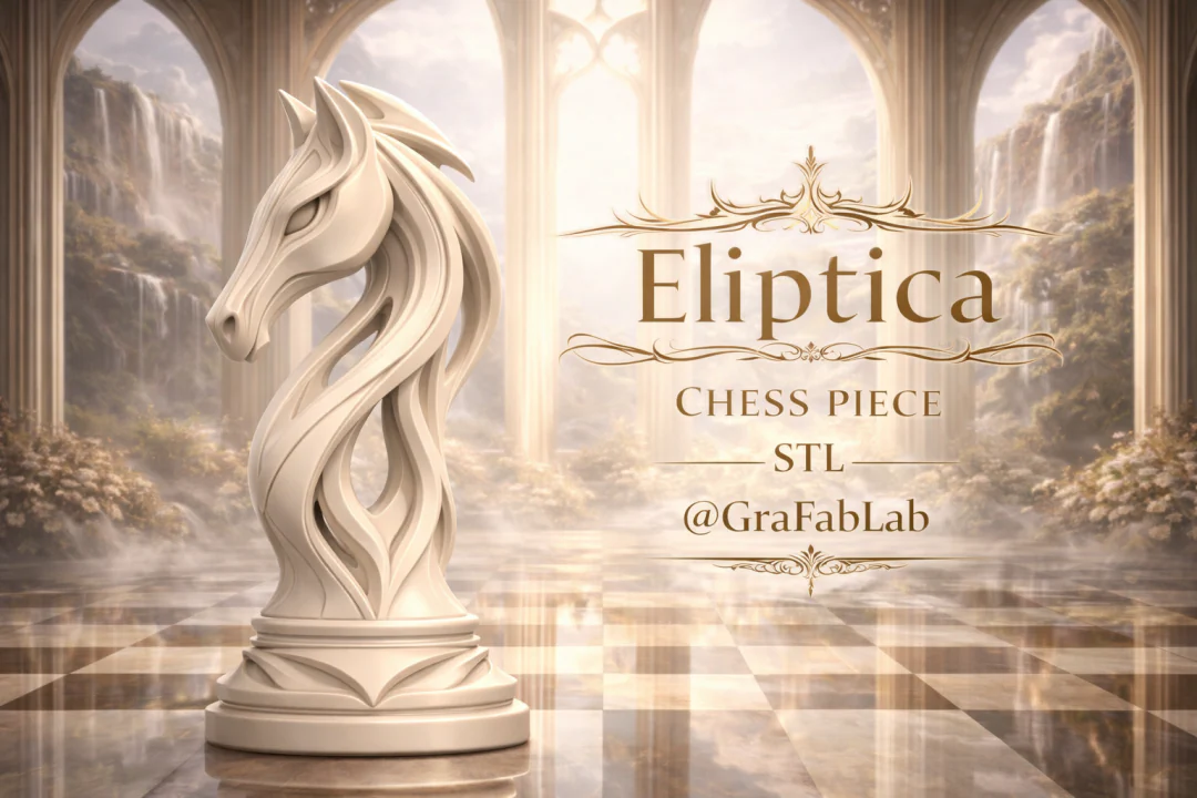 GraFabLab Chess 04 — Knight