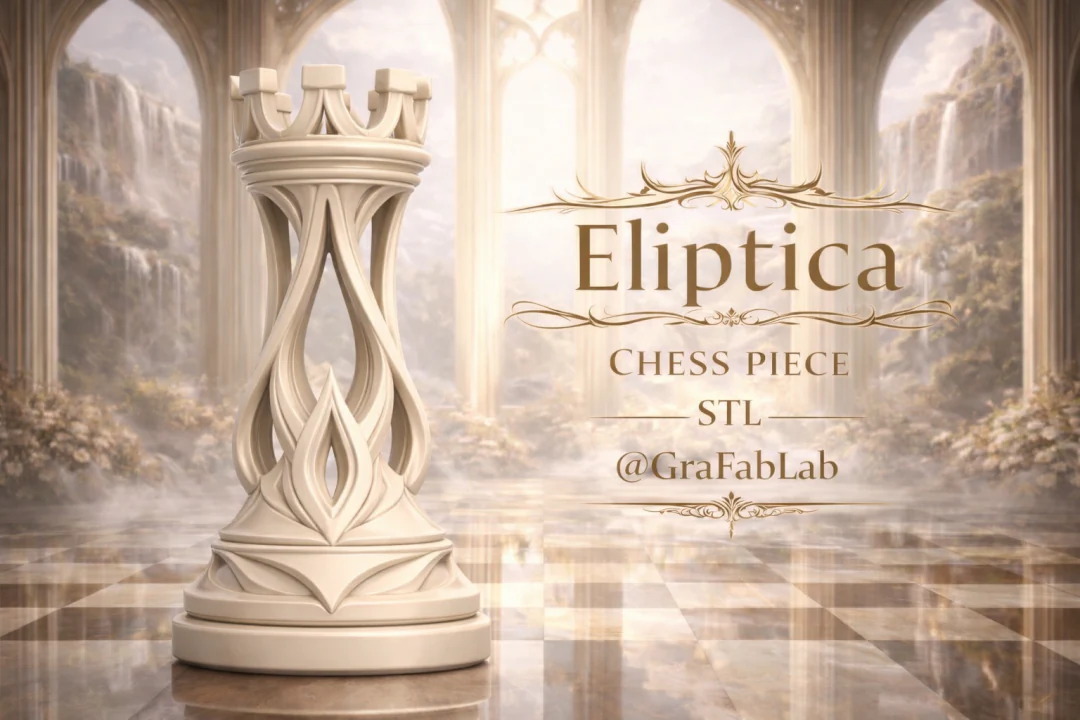GraFabLab Chess 04 — Rook