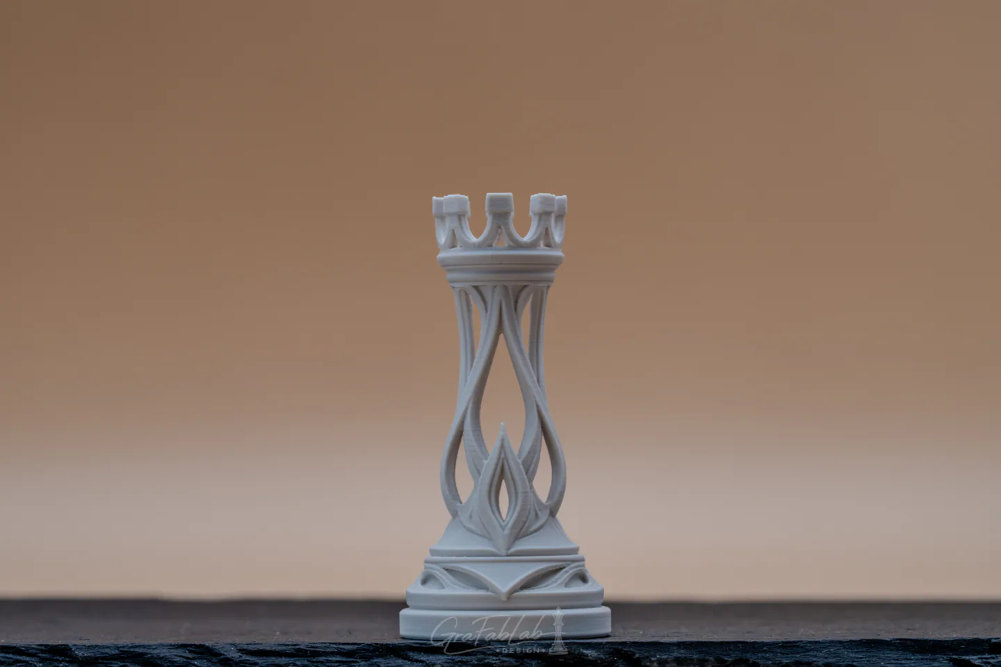 GraFabLab Chess 04 — Rook — Photo A