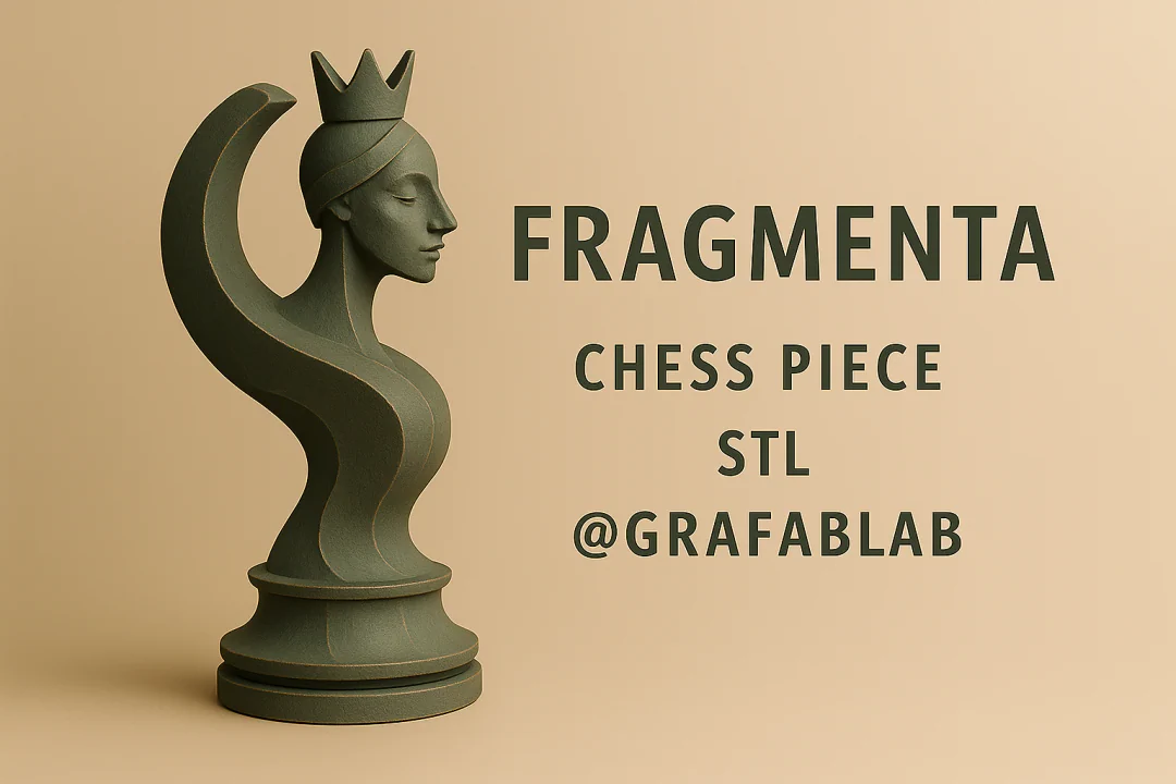 GraFabLab Chess 05 — Queen