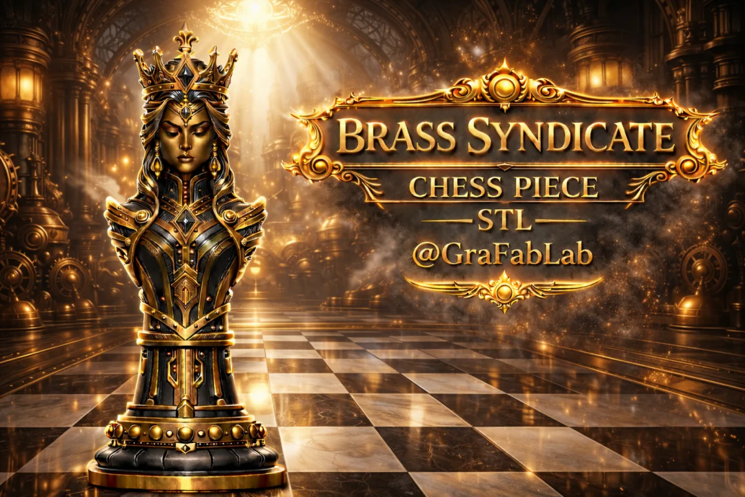 GraFabLab Chess 10 — Queen