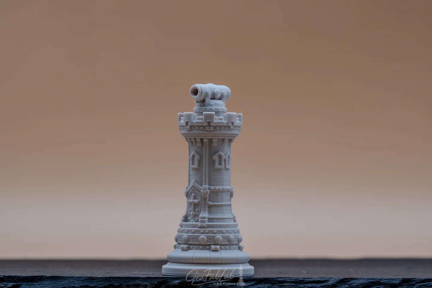 GraFabLab Chess 10 — Rook — Photo C