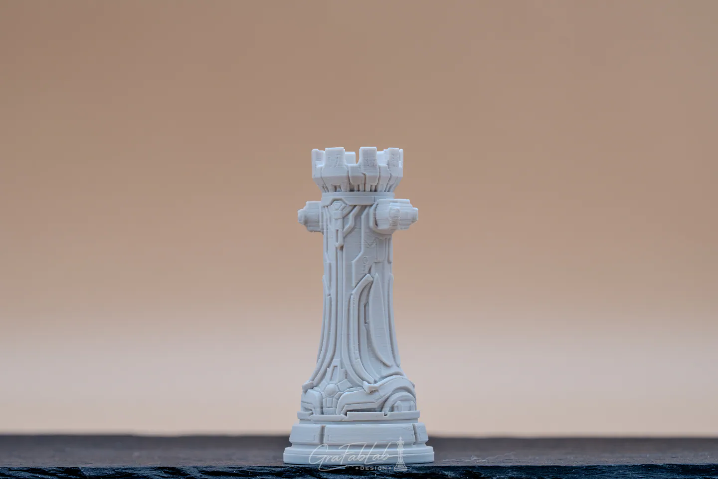 GraFabLab Chess 11 — Rook — Photo C