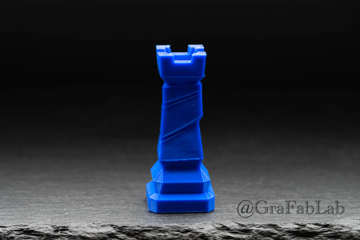 GraFabLab Chess 13 — Rook — Detail view