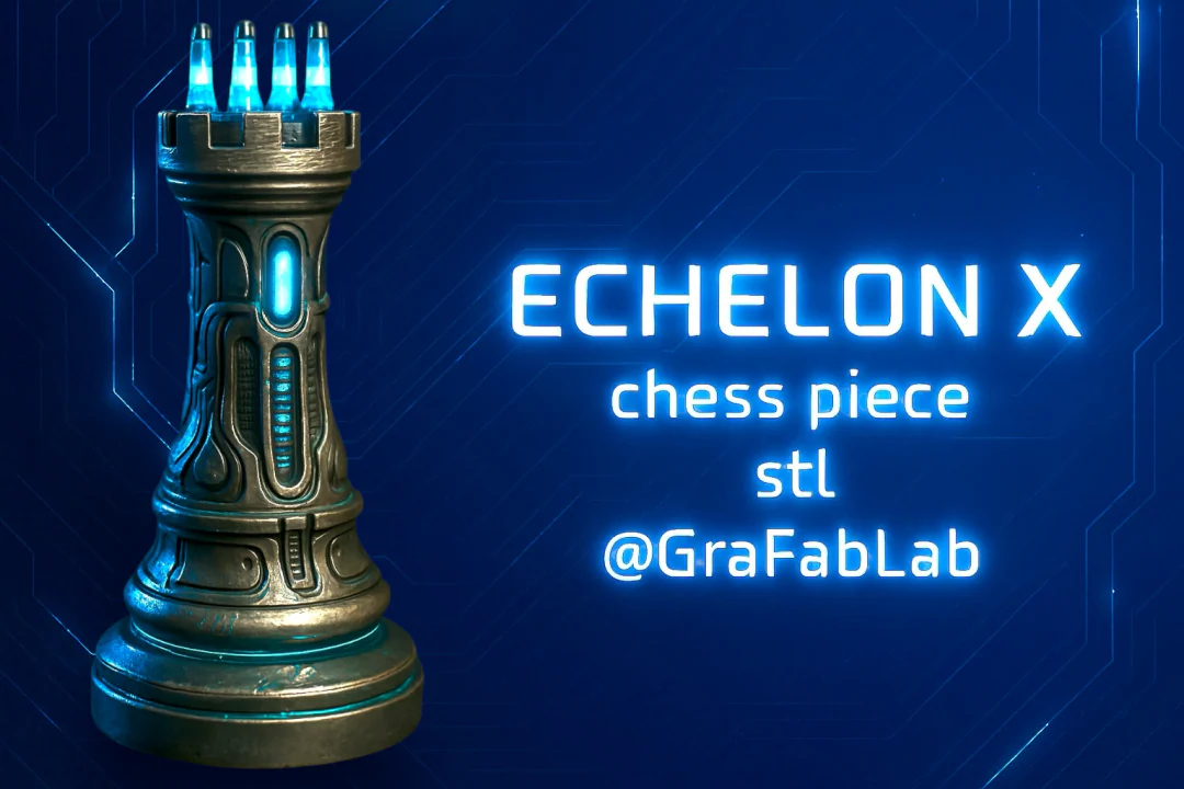 GraFabLab Chess 19 — Rook