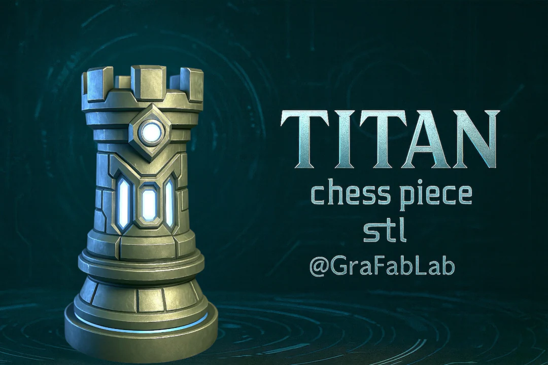 GraFabLab Chess 20 — Rook