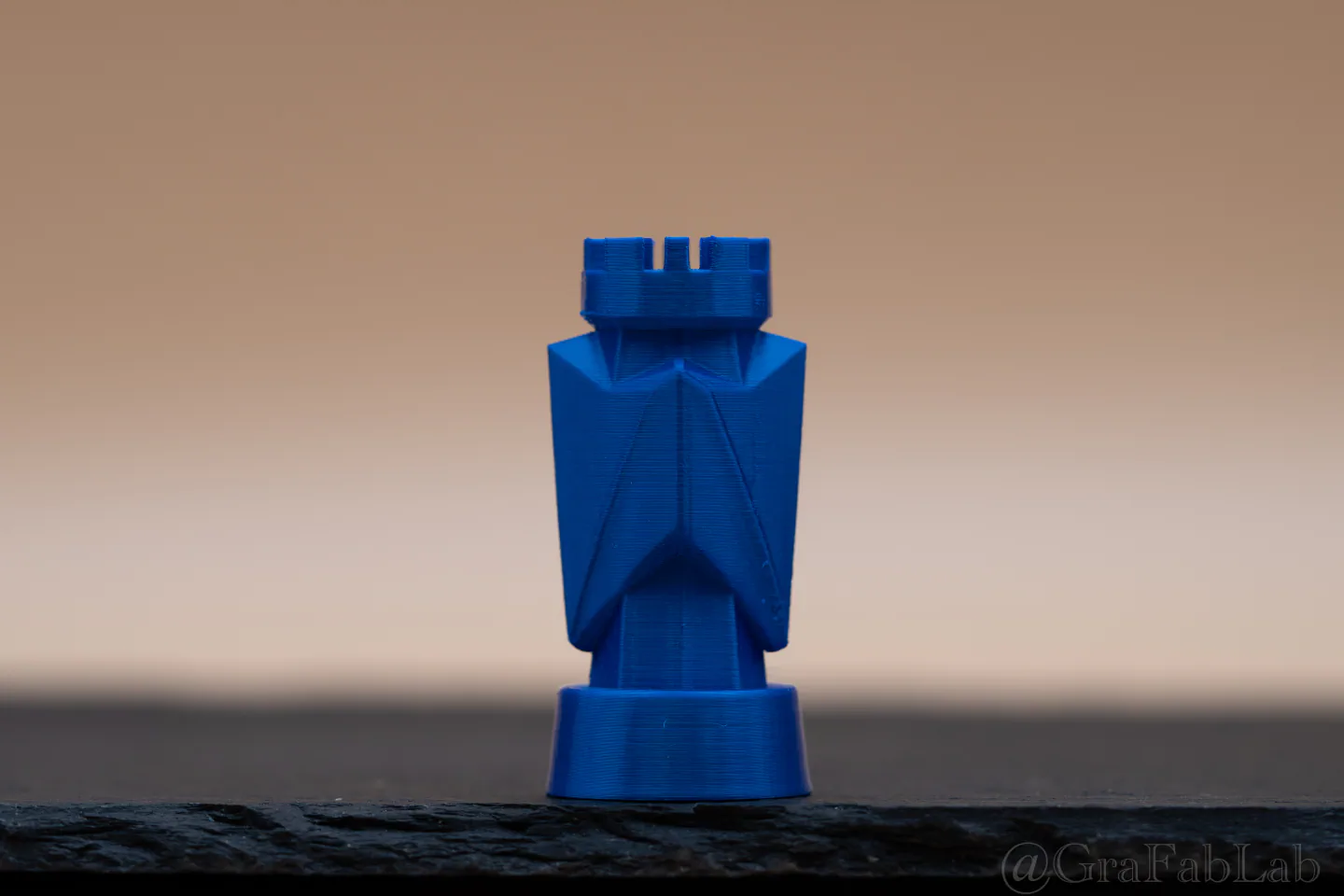 GraFabLab Chess 21 — Rook — Detail view