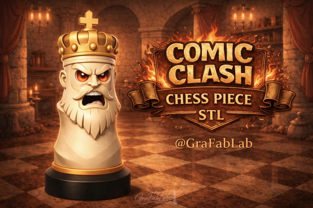 GraFabLab Chess 22 — King