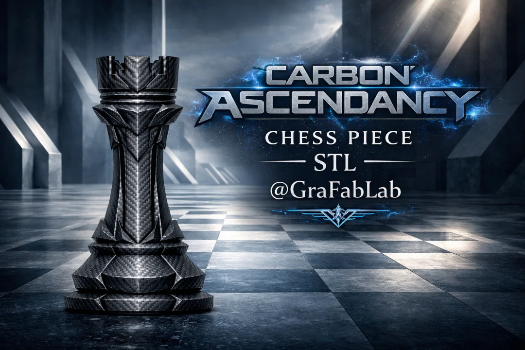 GraFabLab Chess 24 — Rook