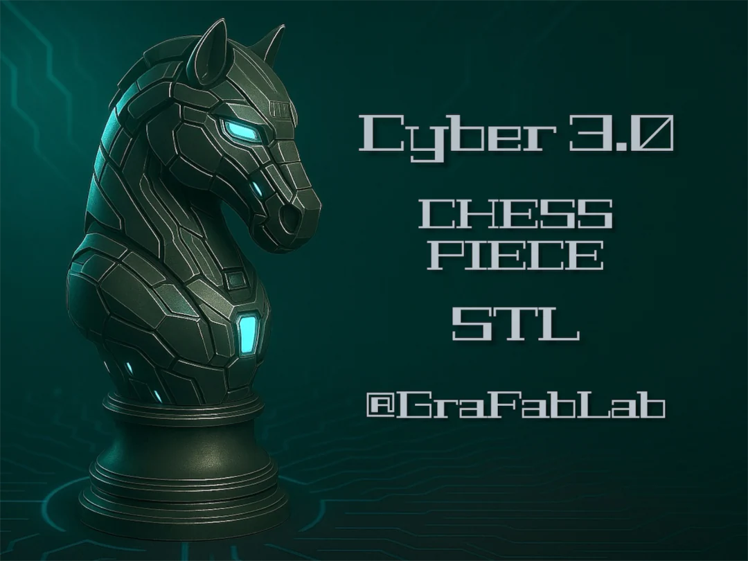 GraFabLab Chess 27 — Knight