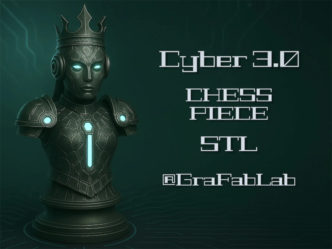 GraFabLab Chess 27 — Queen