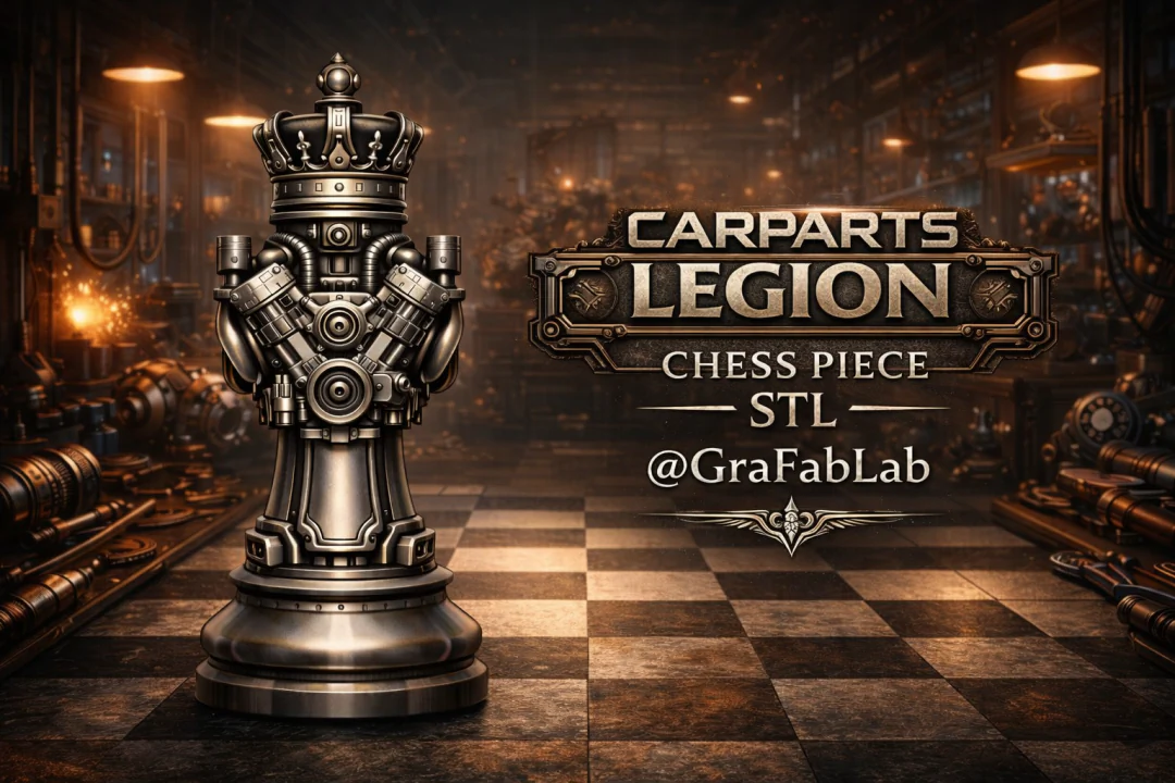 GraFabLab Chess 28 — King
