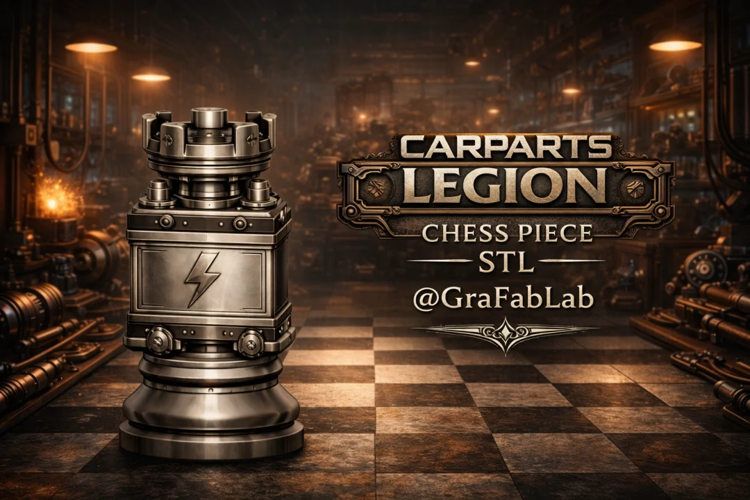 GraFabLab Chess 28 — Rook