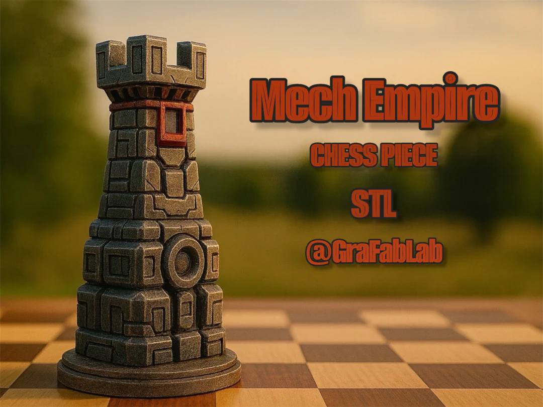 GraFabLab Chess 29 — Rook
