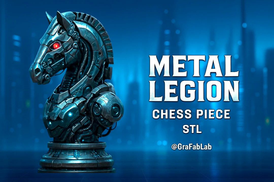 GraFabLab Chess 31 — Knight