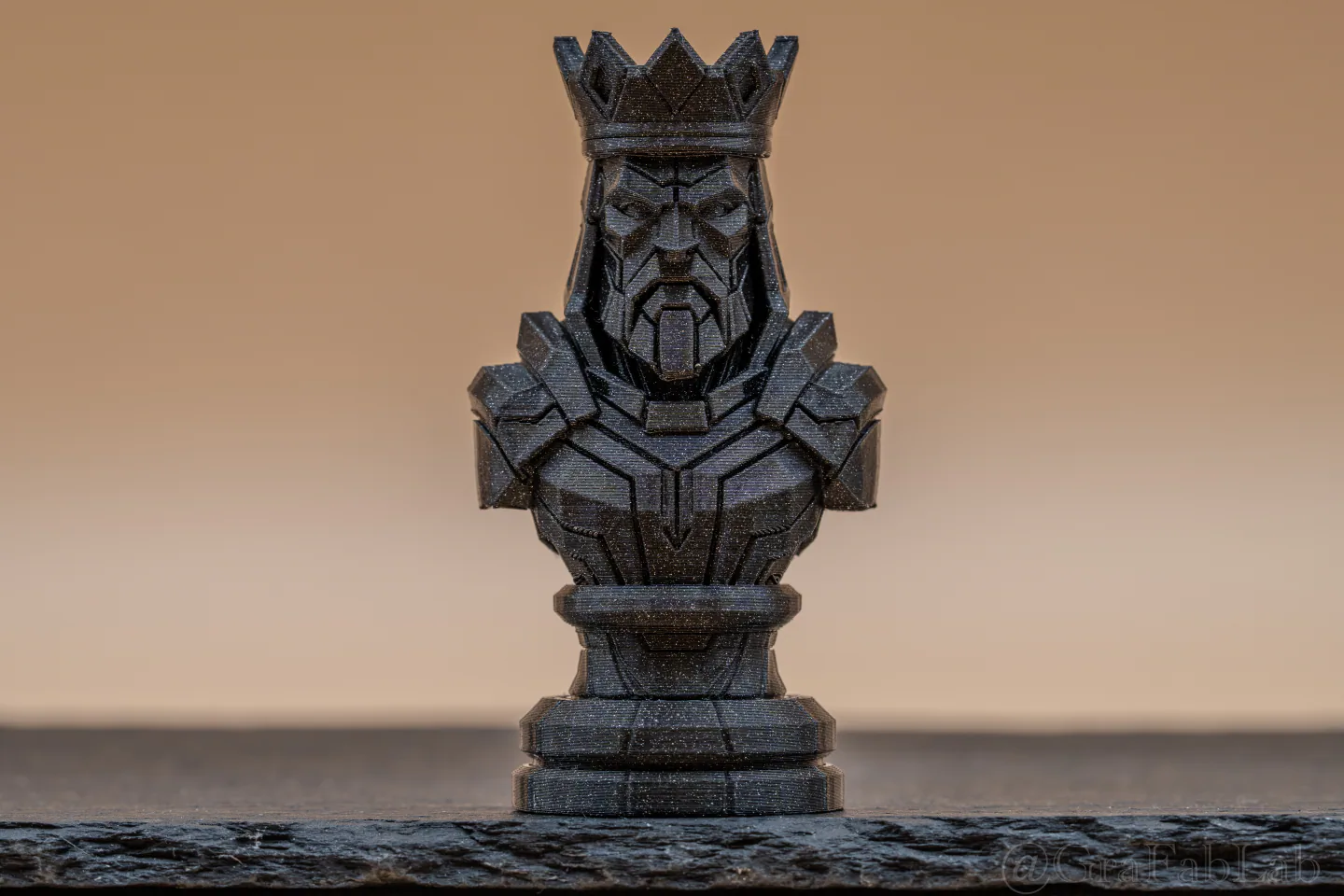 GraFabLab Chess 32 — King — Detail view