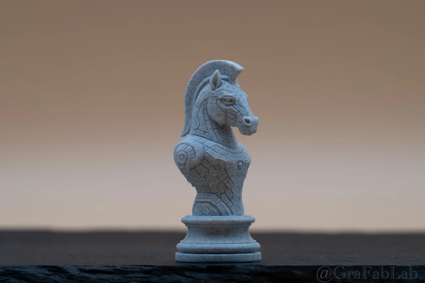 GraFabLab Chess 34 — Knight — Detail view