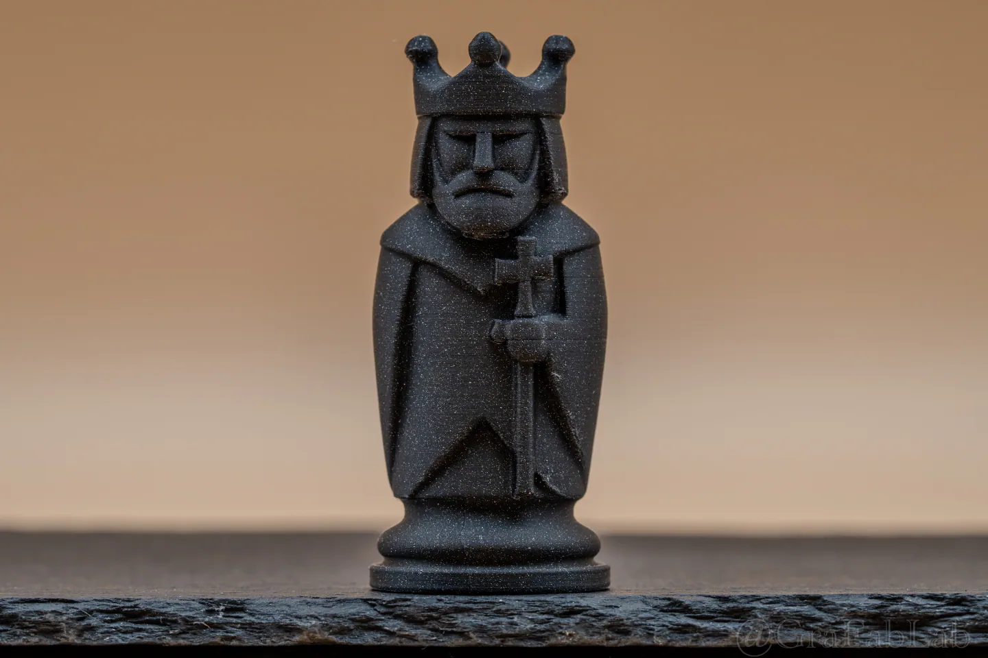 GraFabLab Chess 36 — King — Detail view