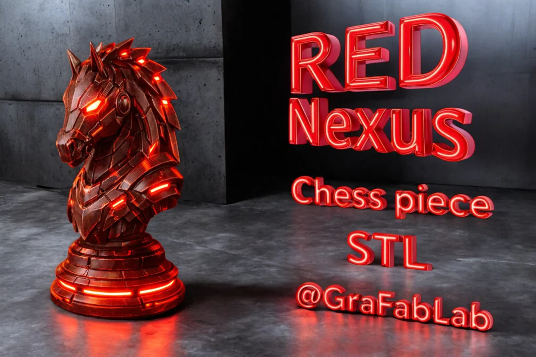 GraFabLab Chess 44 — Knight