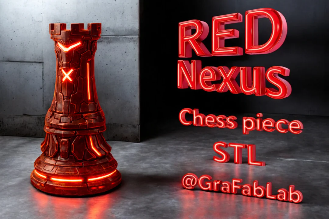 GraFabLab Chess 44 — Rook