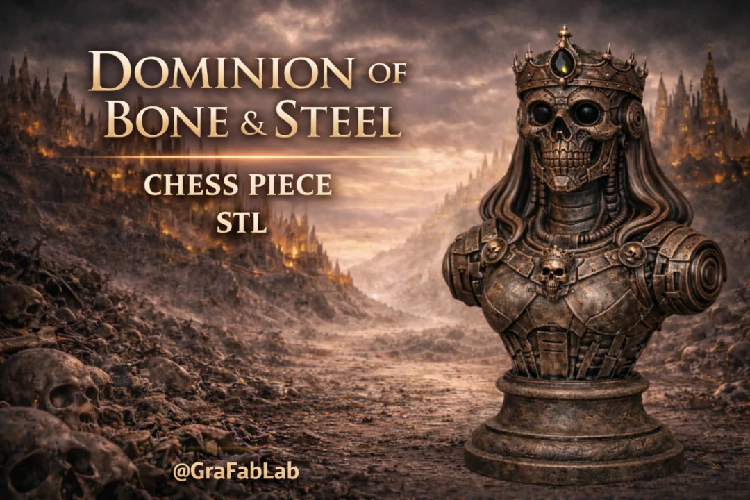 GraFabLab Chess 46 — Queen