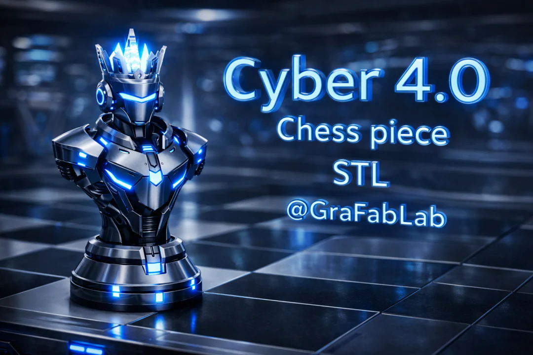 GraFabLab Chess 48 — King