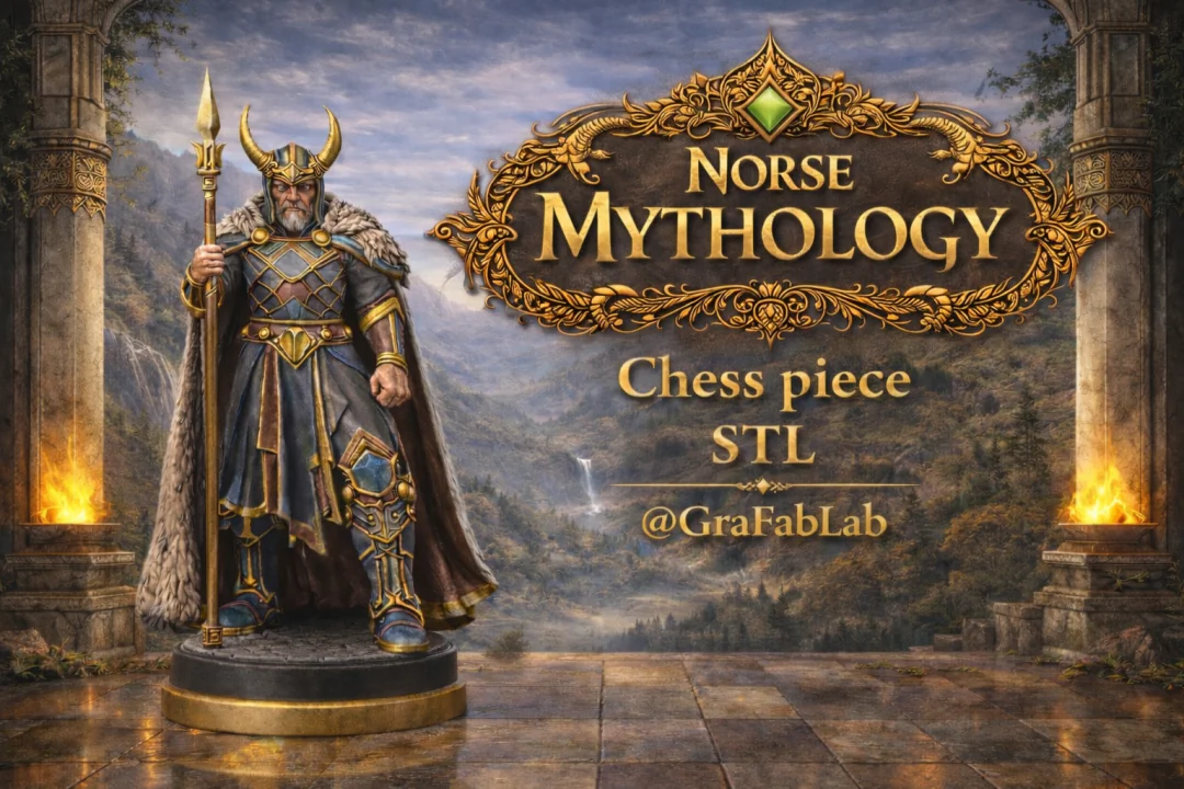 GraFabLab Chess 49 — King