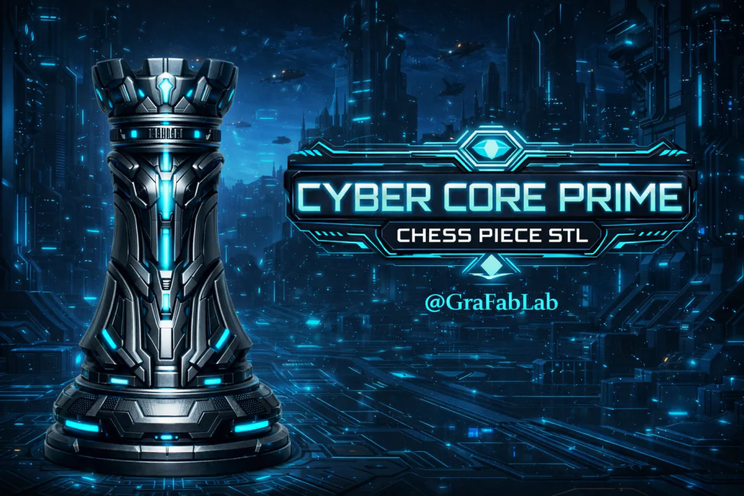 GraFabLab Chess 53 — Rook