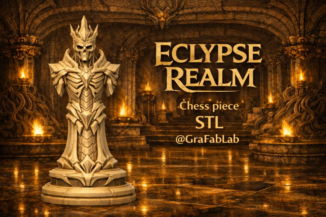 GraFabLab Chess 54 — King
