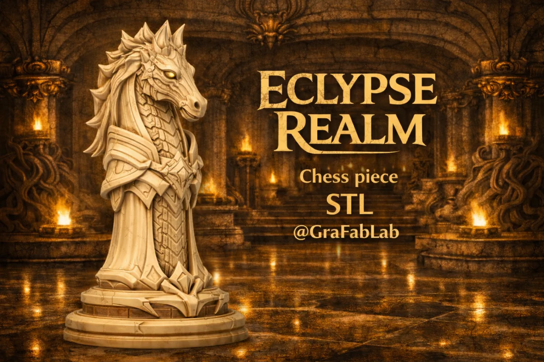 GraFabLab Chess 54 — Knight