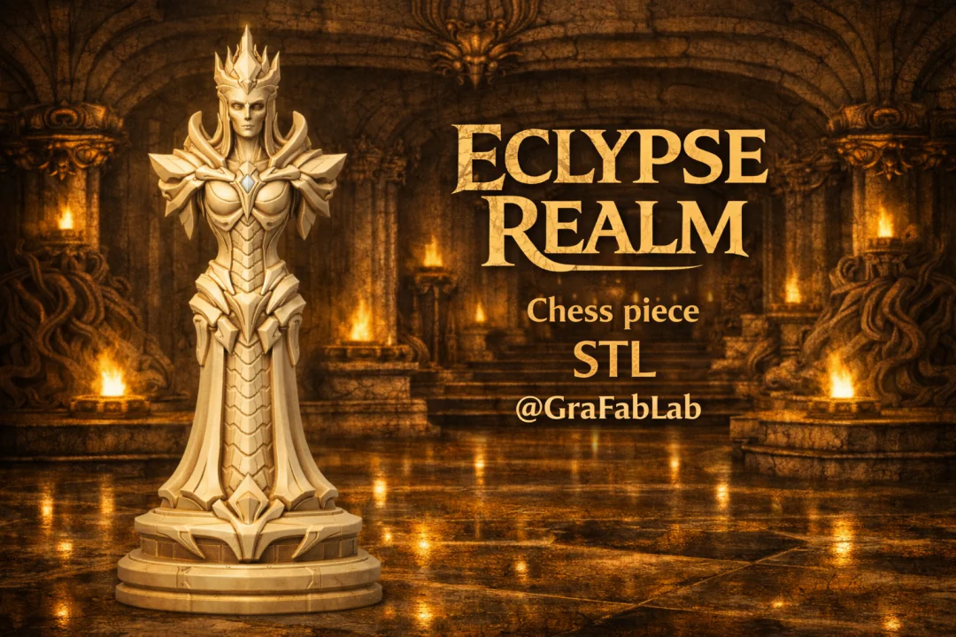 GraFabLab Chess 54 — Queen