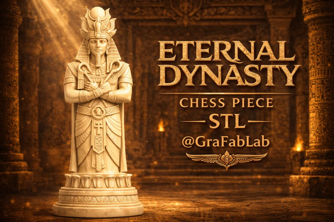 GraFabLab Chess 55 — King