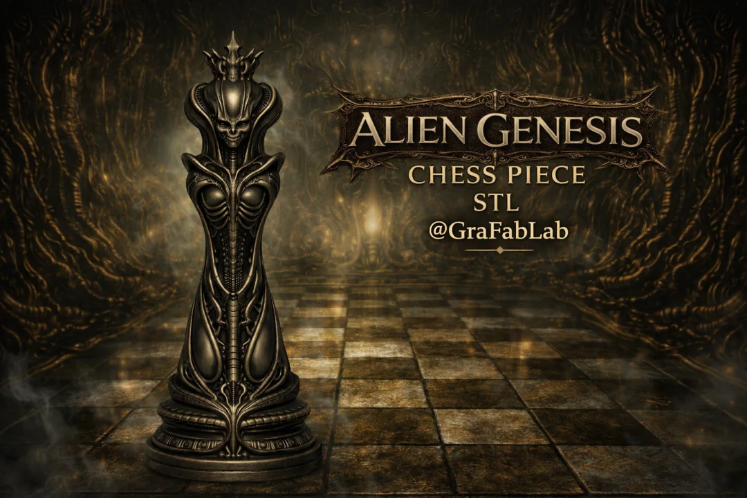 GraFabLab Chess 58 — Queen