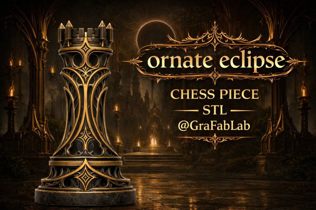 GraFabLab Chess 59 — Rook