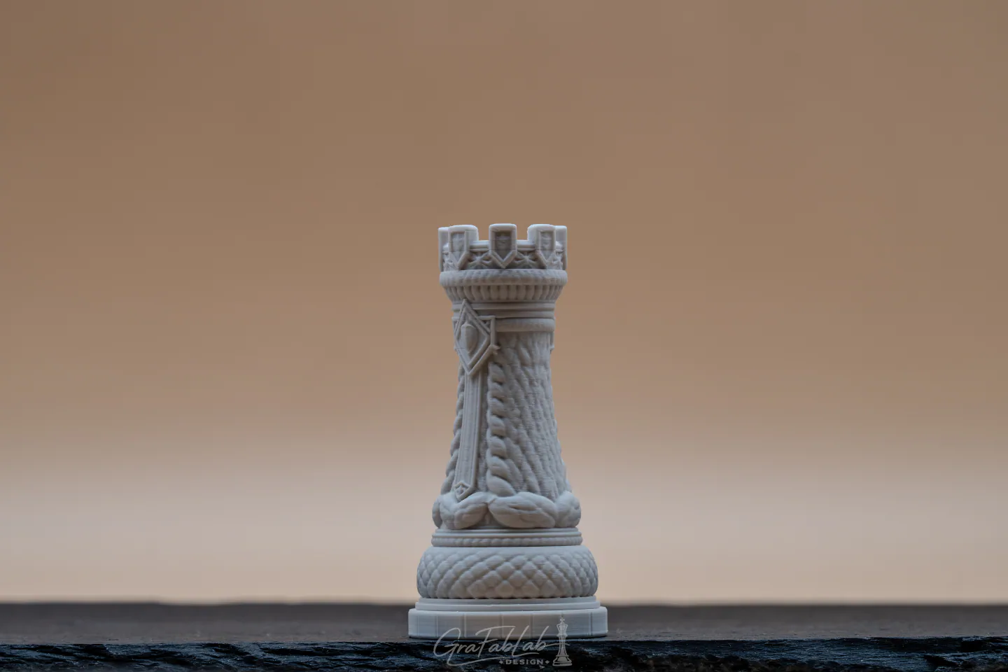 GraFabLab Chess 61 — Rook — Photo C