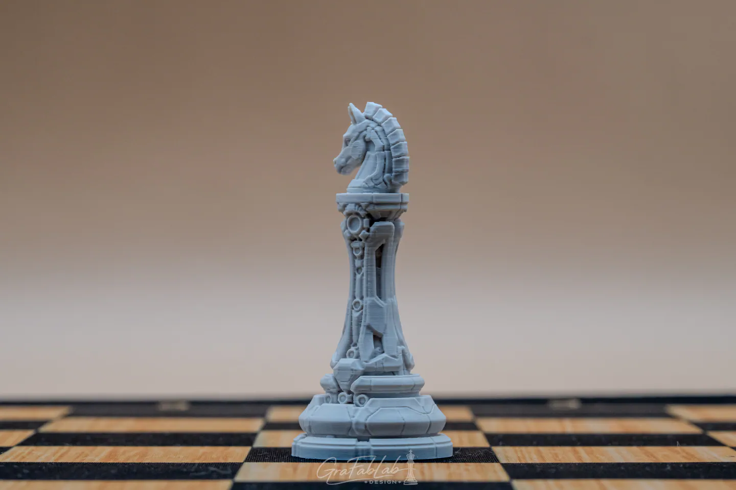 GraFabLab Chess 66 — Knight — Photo C