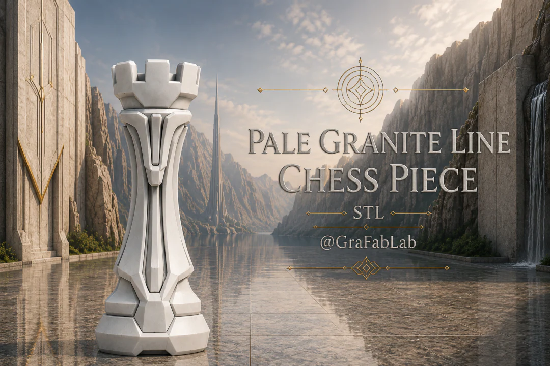 GraFabLab Chess 69 — Rook