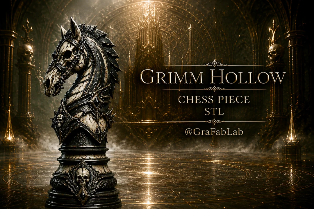 GraFabLab Chess 70 — Knight