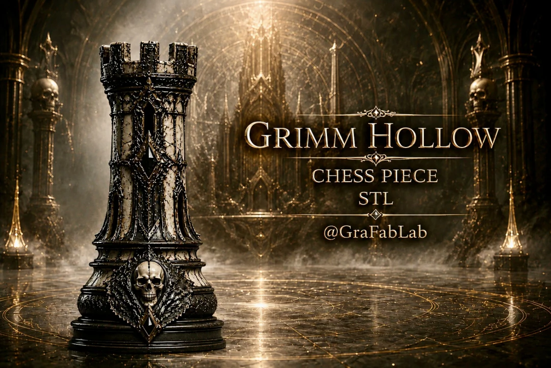 GraFabLab Chess 70 — Rook