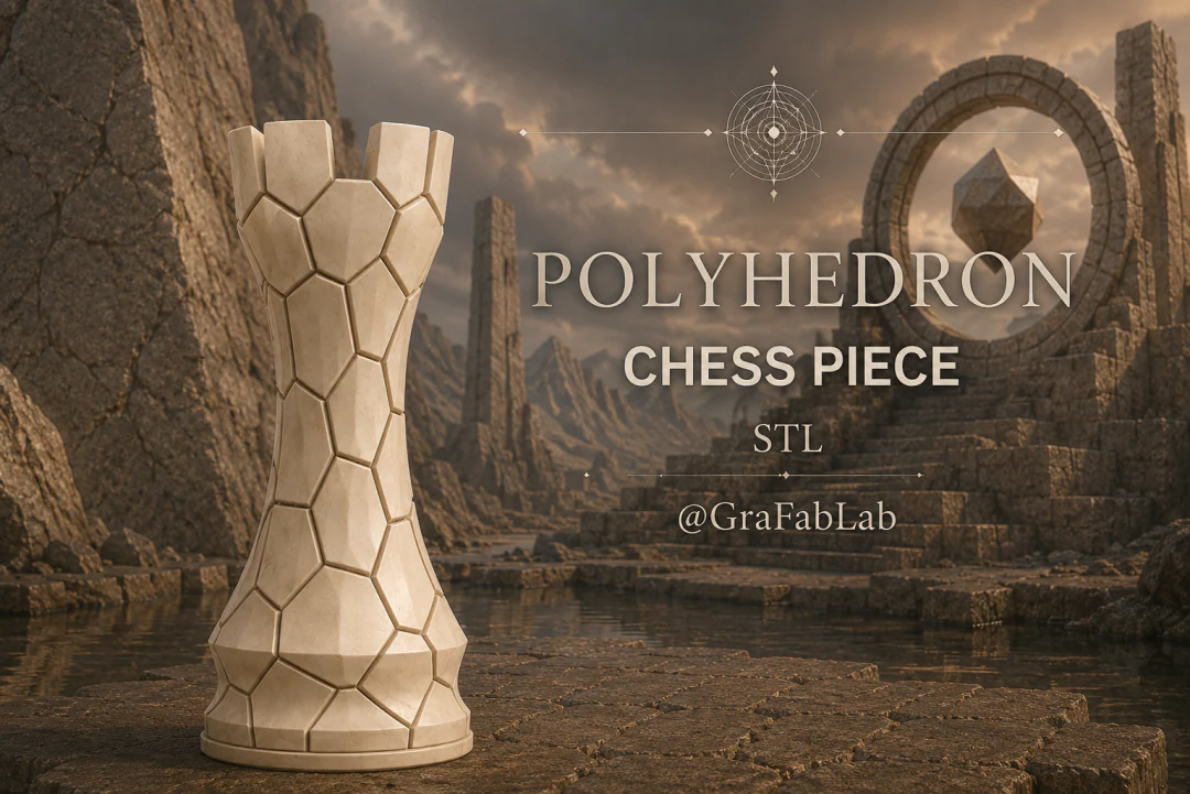 GraFabLab Chess 72 — Rook