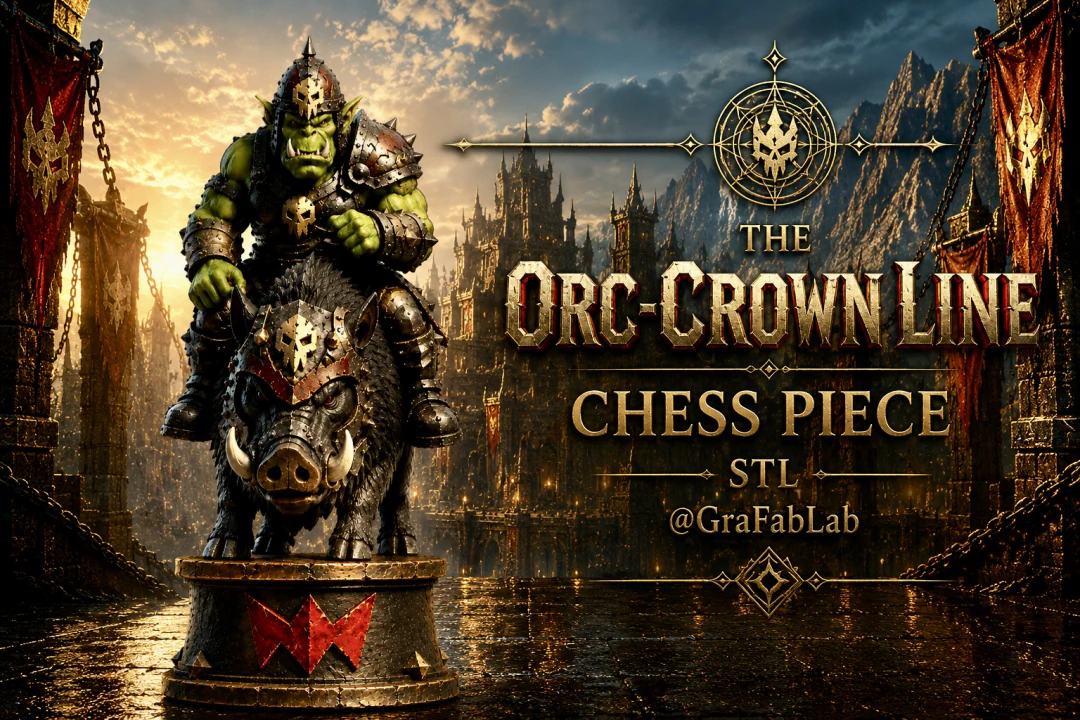 GraFabLab Chess 74 — Knight