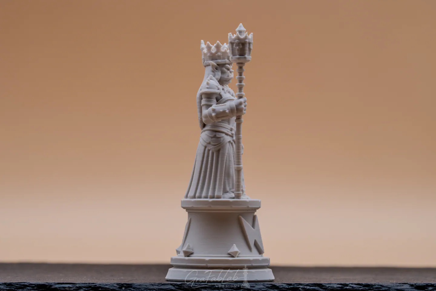 GraFabLab Chess 74 — Queen — Photo B