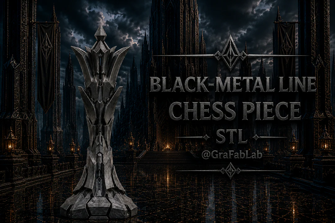 GraFabLab Chess 75 — Queen