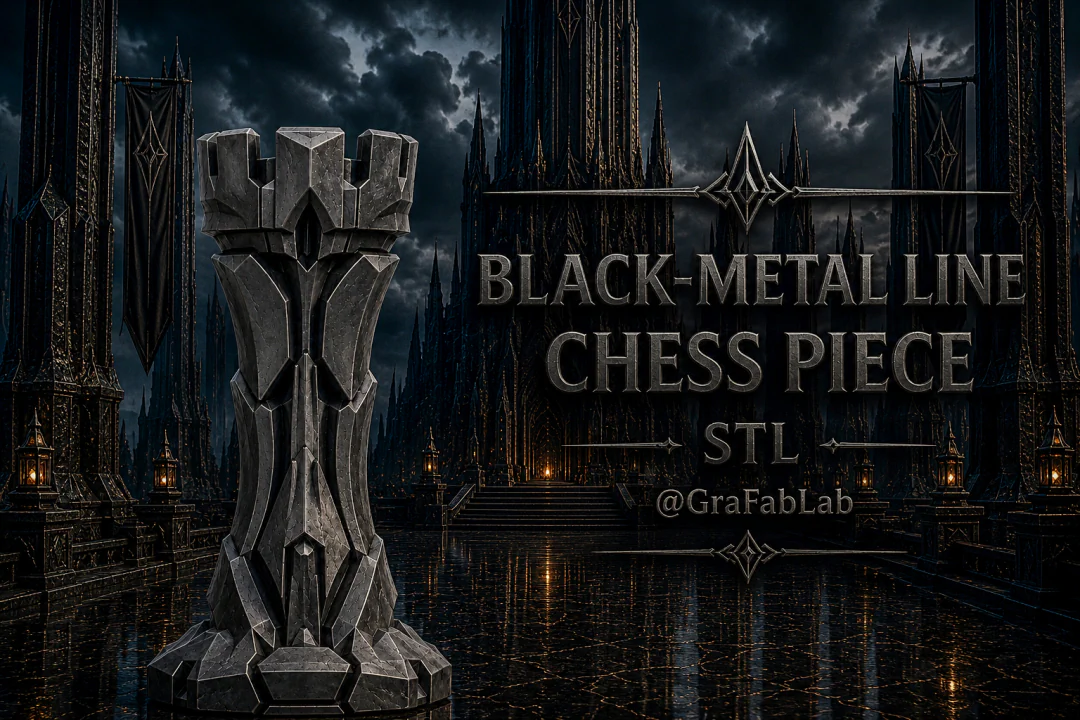 GraFabLab Chess 75 — Rook